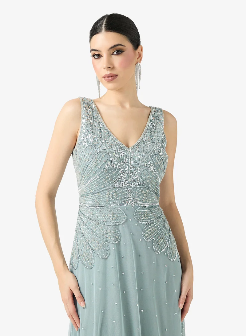 Namshi x  Embellished Evening Dress for Women | Best Price UAE